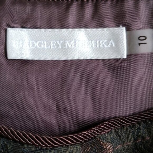 Badgley Mischka | Floral Textured Pencil Skirt - Picture 4 of 6